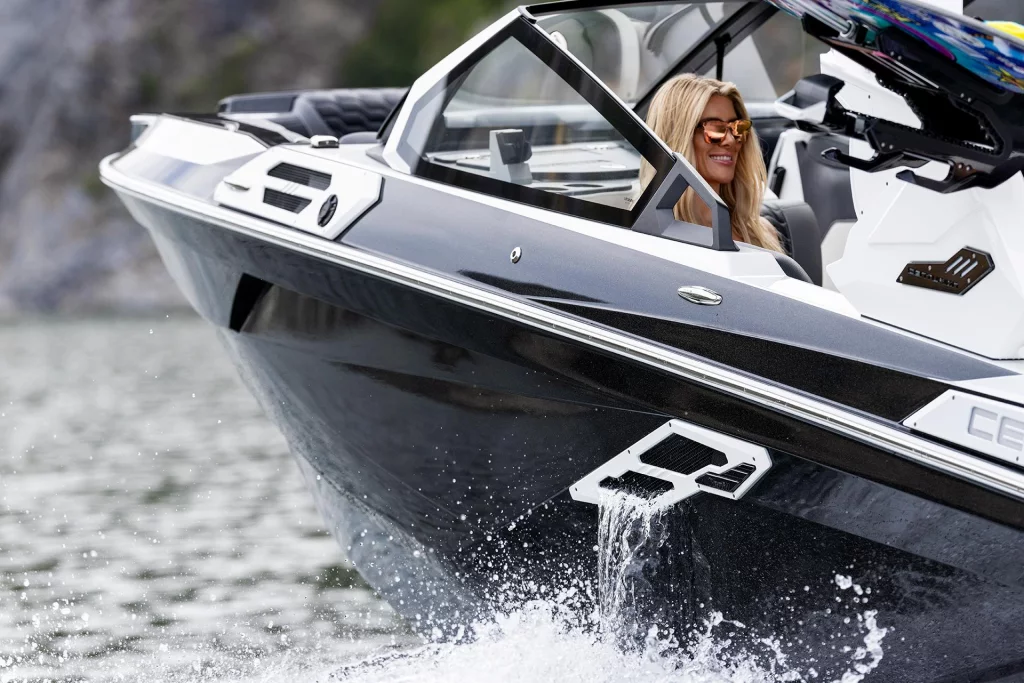 Boat on Lake Oconee